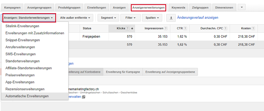 AdWords Check