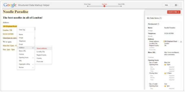 itemprops - strukturierte Daten - Markups - schema.org